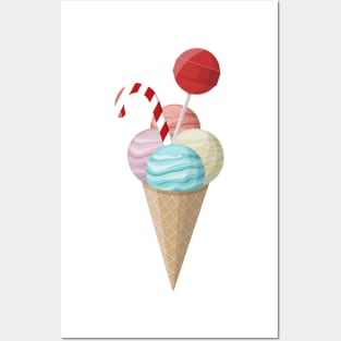 Ice-cream Posters and Art